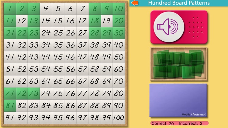 100 Board Counting Patterns screenshot-3