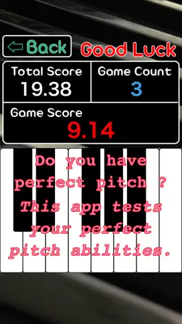 Game screenshot Piano Perfect Pitch Tap Fast mod apk
