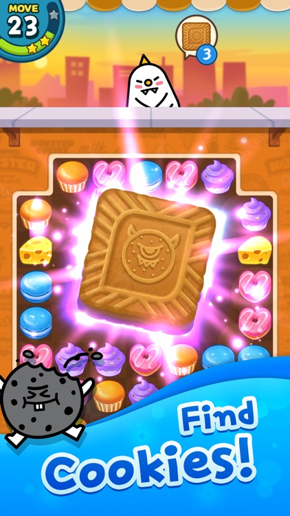 Match 3 Puzzle: SweetMonster screenshot-3