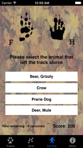 Game screenshot Critter Trax - Animal Tracks apk