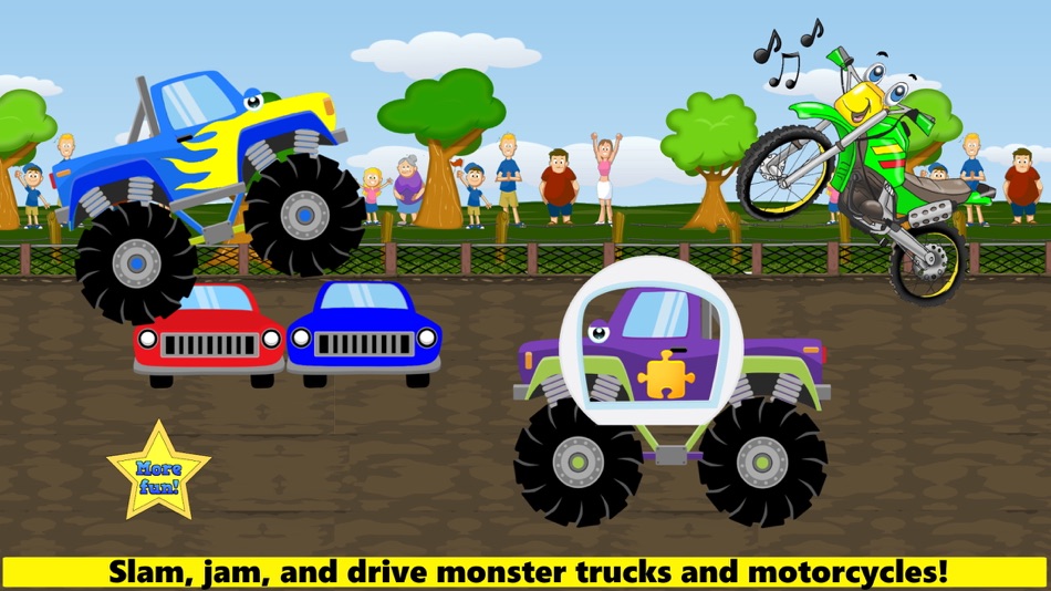Monster Trucks Game Kids FULL - 1.6 - (iOS)