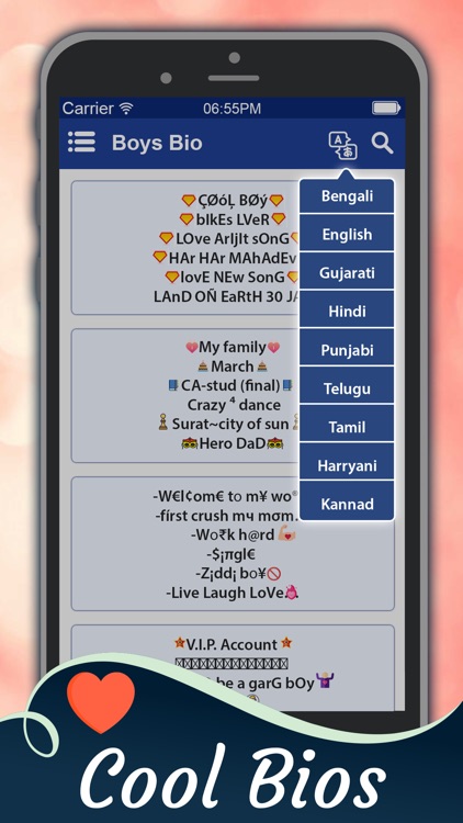 Cool Bio Quotes Status Hashtag