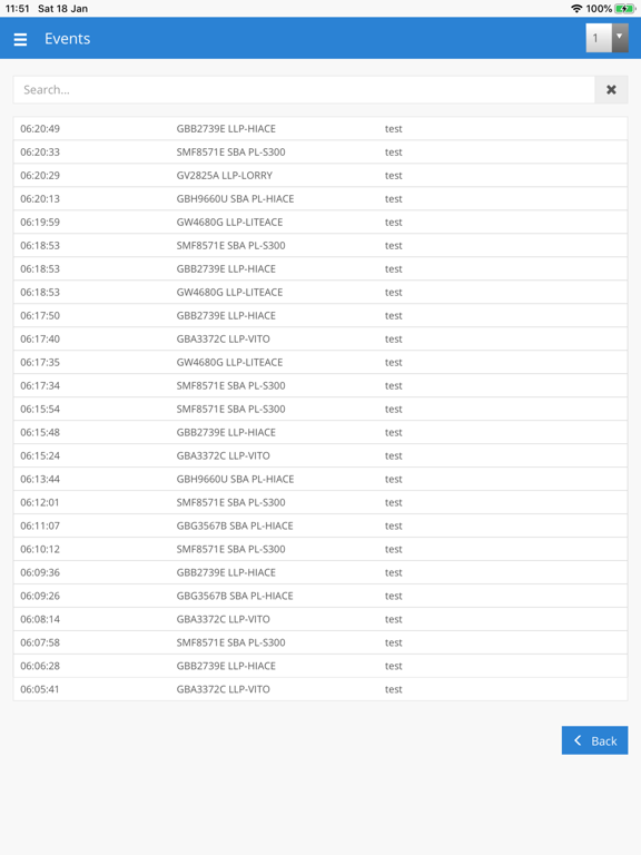 Screenshot #4 pour IAT60 Tracking Viewer