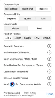 pro compass iphone screenshot 3
