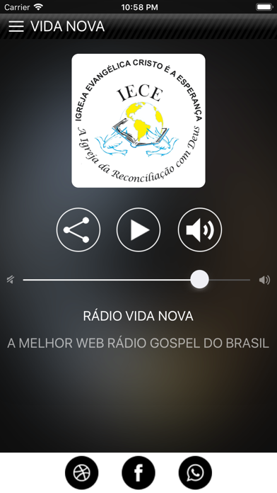Screenshot #2 pour Rádio Web Vida Nova