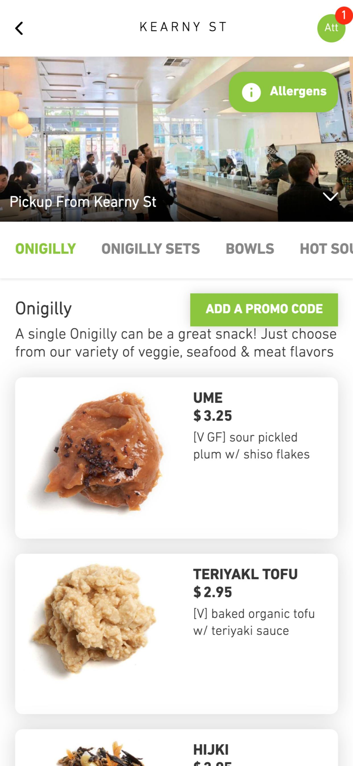 Onigilly Japanese Gourmet screenshot 3