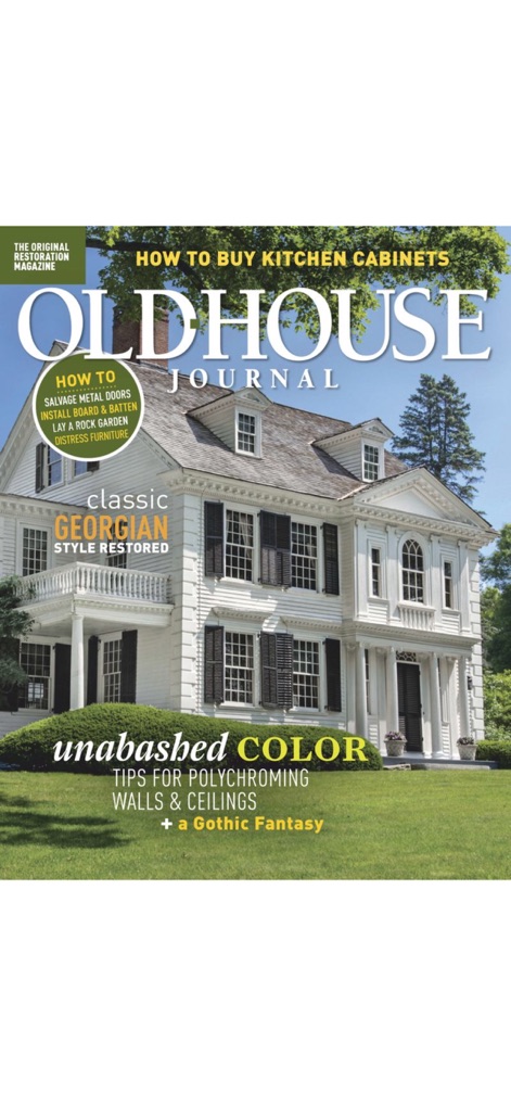 Old House Journal - Lifestyle App | MWM