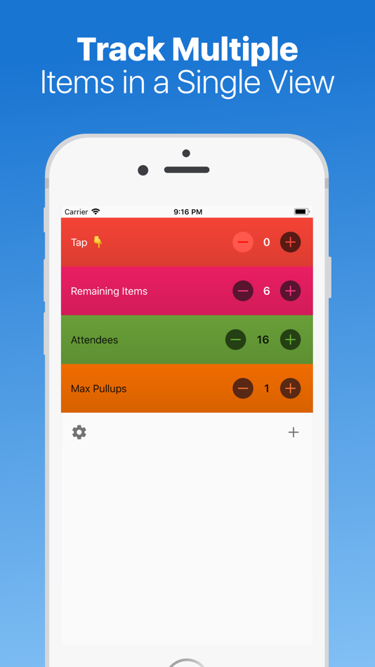 #2. Tap: Simple Beautiful Counters (iOS) 由: Luke Davis