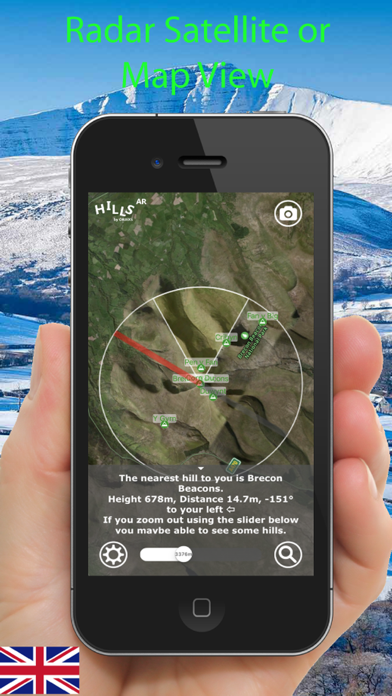 UK Hills AR Screenshot