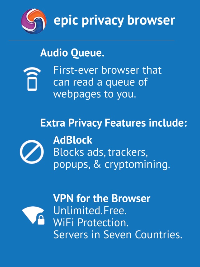 Epic Privacy Browser (w/ VPN) on the App Store