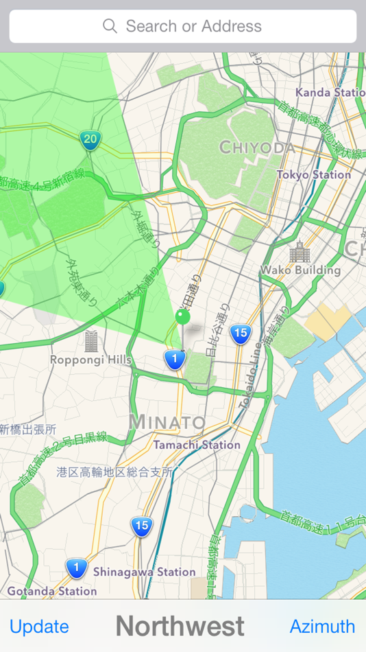 #2. Azimuth Maps (iOS) By: Ageo Soft