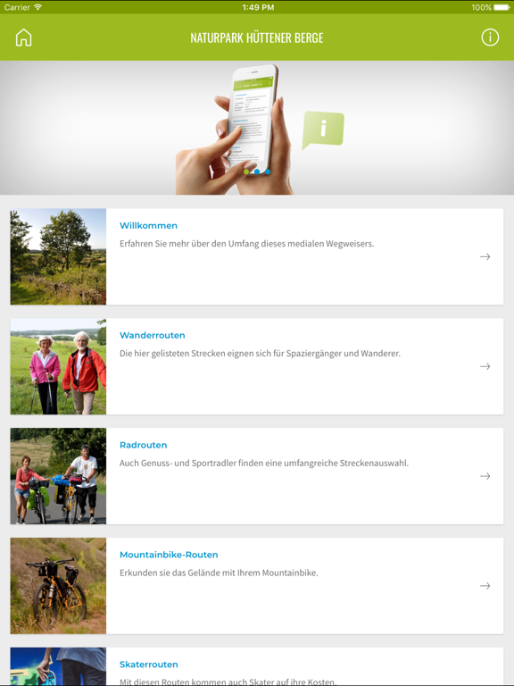 Screenshot #5 pour Naturpark - Hüttener Berge