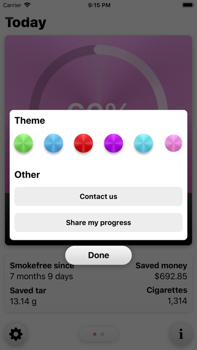 Screenshot #3 pour Smokefree 2 - Quit Smoking