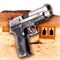 In this desert shooting range, you use "M9A3", "Steyr AUG" and "Minimi C9" to train your weapon shooting skills
