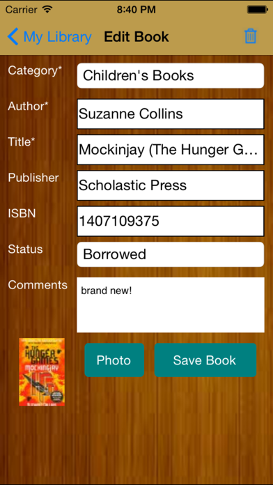 My Library Pro Screenshot