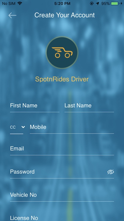 SpotnRides - Driver