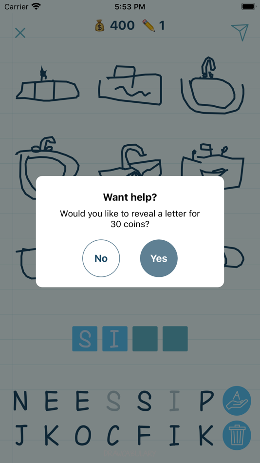 #2. Drawcabulary - Word Draw Game (iOS) 由: kennethcervantes.com