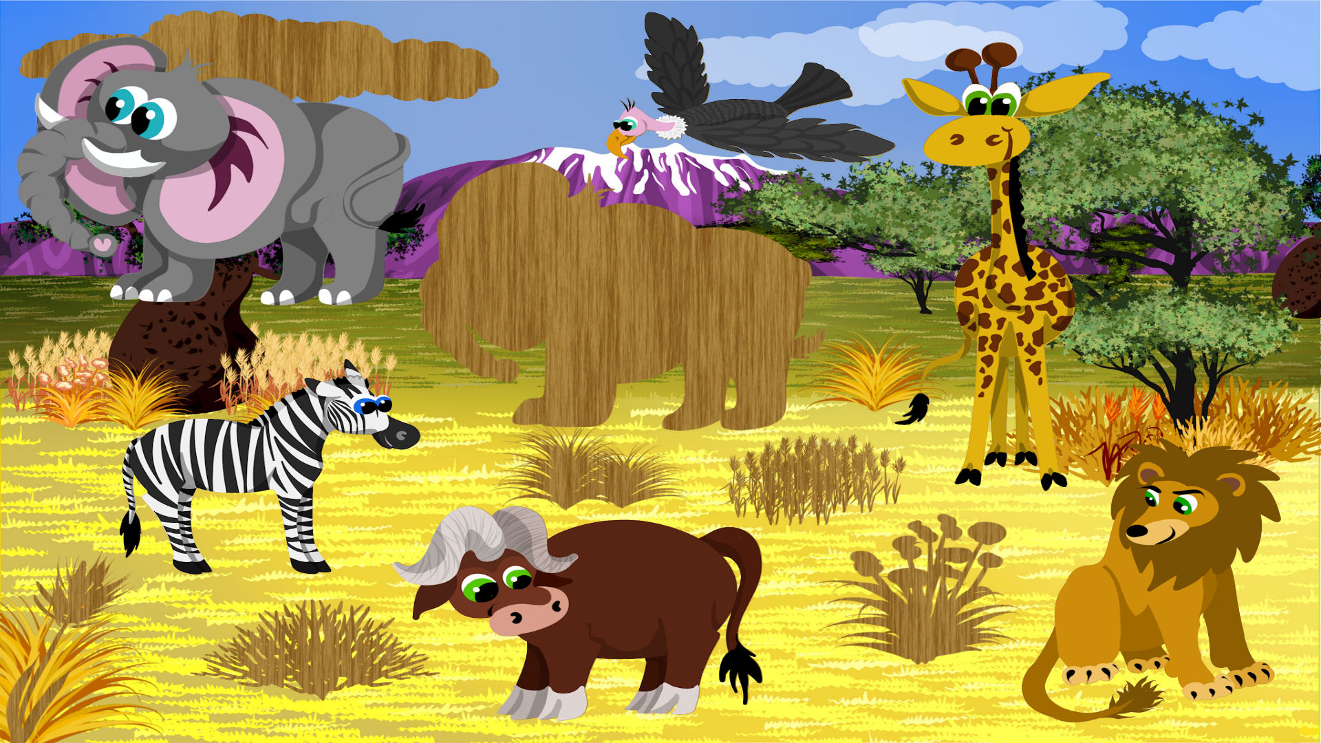 Kids Puzzle Fun Animals Game screenshot 4