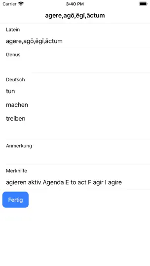 Screenshot von Navigium-Online auf dem iPhone 8