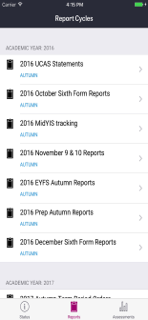 iReport App screenshot 2