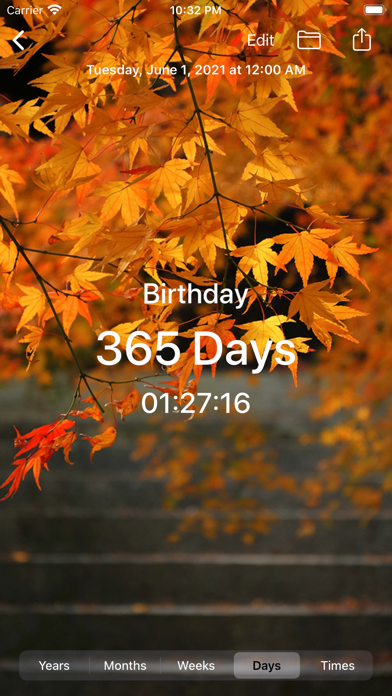 Countdown & Count Up Timer Screenshot