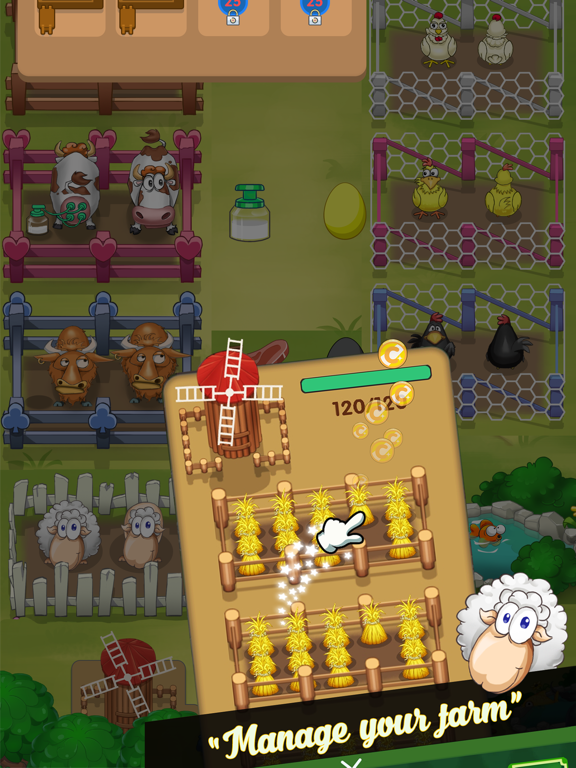 Solitaire Farm: Idle Card Game iPad screenshot