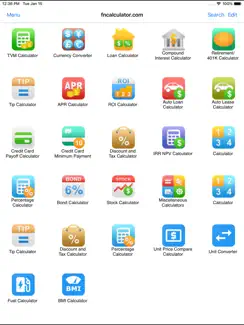 EZ Financial Calculators iPad image 1