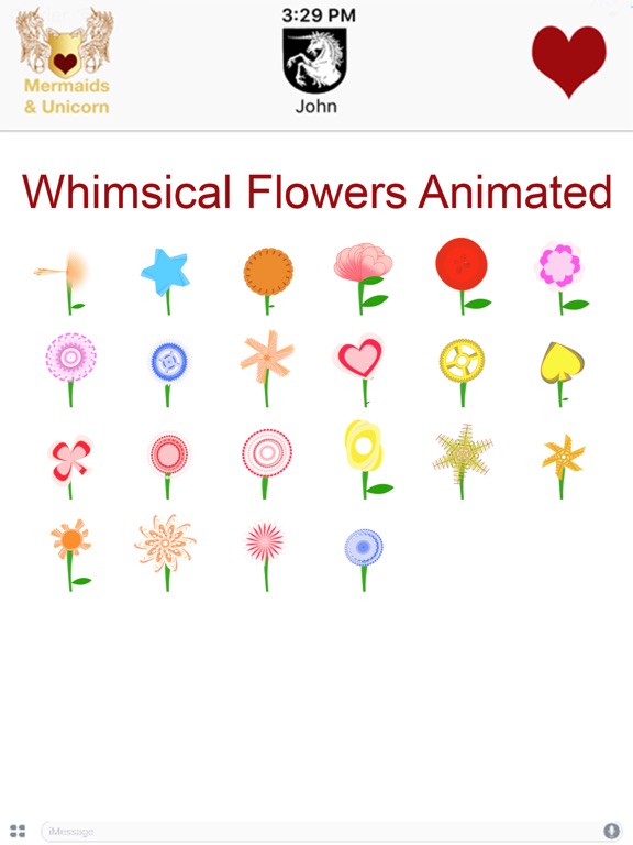 Screenshot #4 pour Whimsical Flowers Animated
