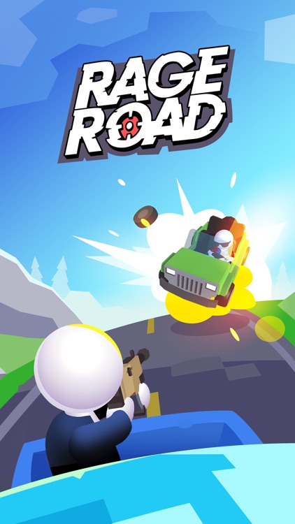Rage Road - Car Shooting screenshot-4