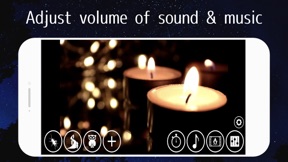 Healing fire and natural sound screenshot