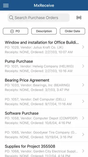 MxReceive screenshot 1