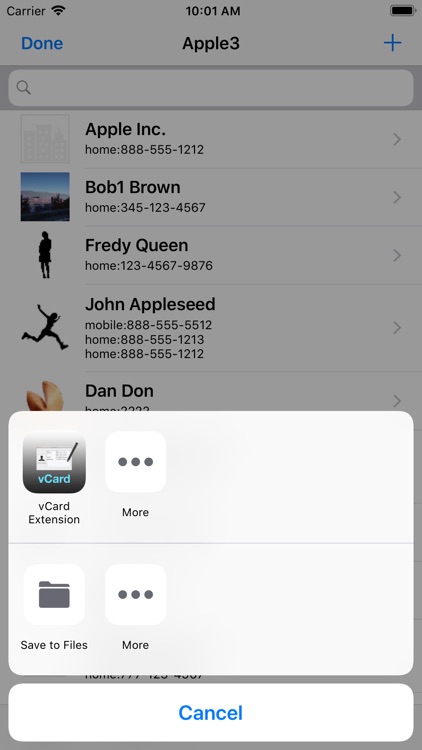 vCard Editor screenshot-4