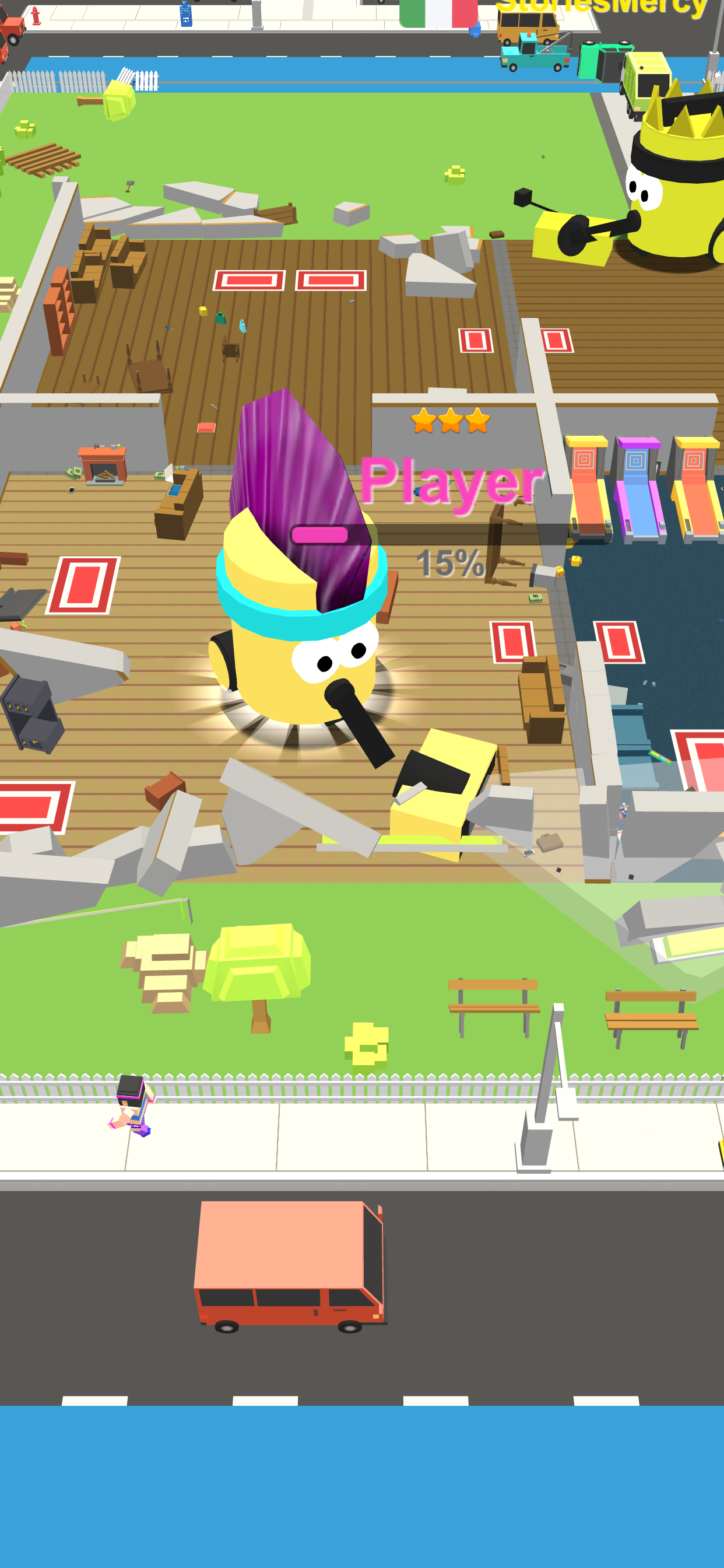 Dust Buster: Bumper Battle 3D screenshot 5