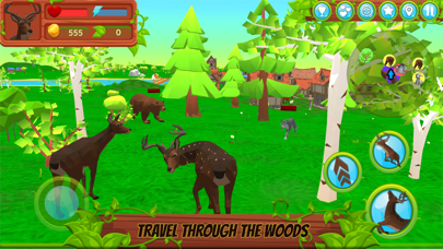 Screenshot #1 pour Deer Simulator - Animal Family