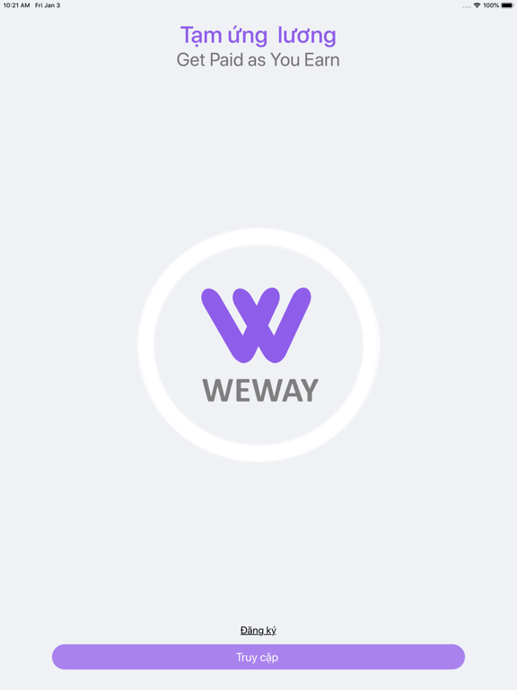 Screenshot #4 pour WeWay – Ứng lương khi bạn cần