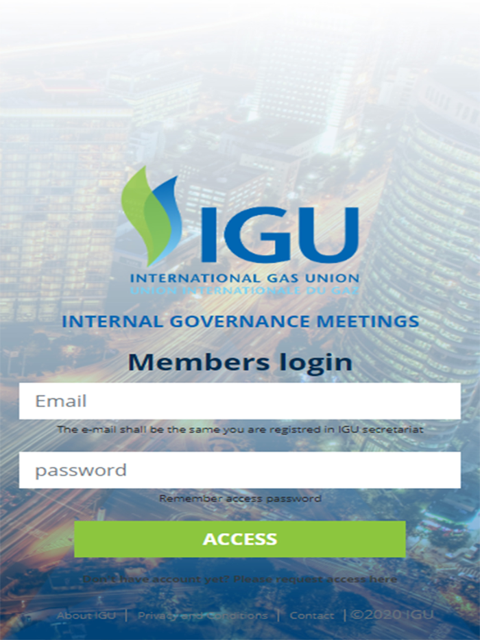 IGU Meetings