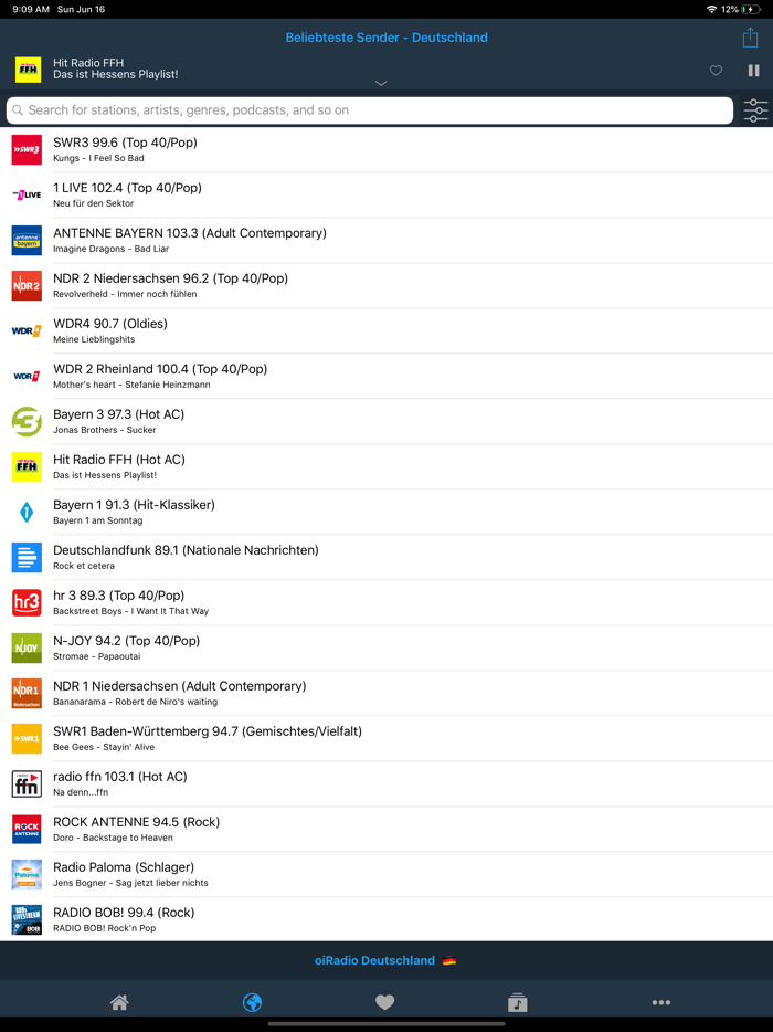 oiRadio Deutschland-Live radio