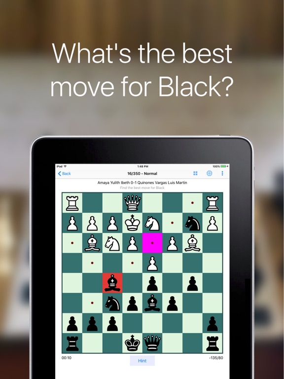 Screenshot #4 pour iChess - Chess puzzles