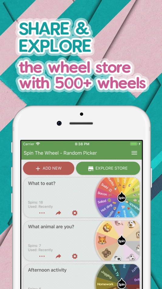 #5. Spin The Wheel - Random Picker (iOS) 게시자: Taurius Petraitis