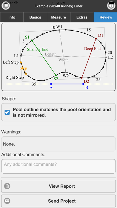 Pool Measure Pro Screenshot