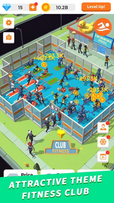 Idle Gym - Fitness Simulation Screenshot