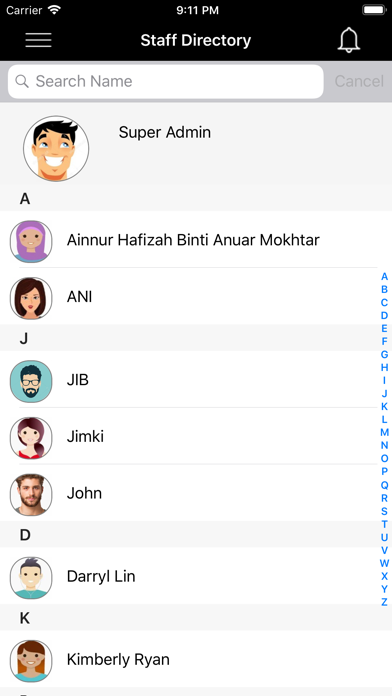 Asalta HRM Mobile App Screenshot