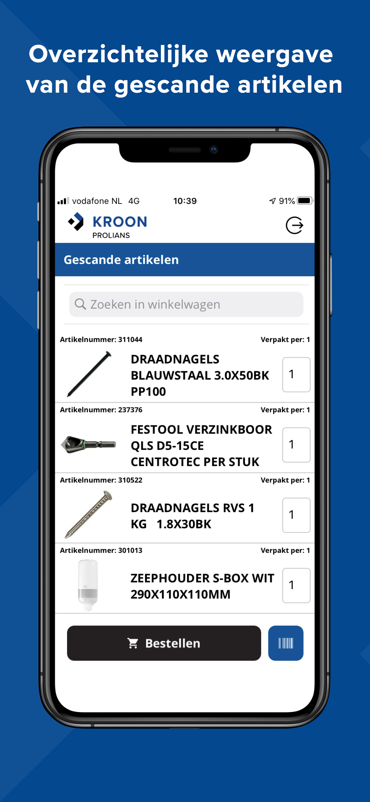 Kroon scanapp screenshot 5