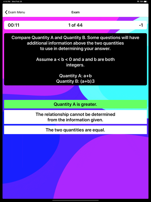 Screenshot #4 for GRE Prep 2022-2023