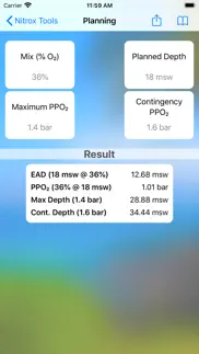 nitrox tools iphone screenshot 4