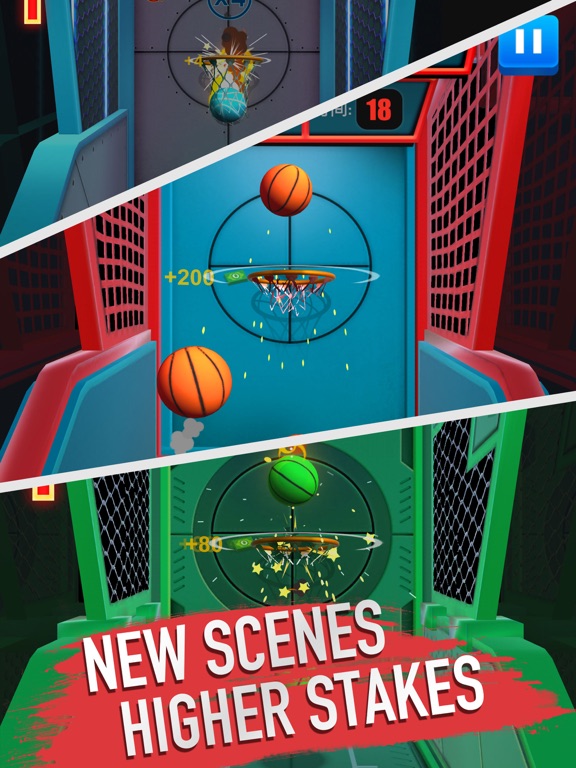 Score King-Basketball Games 3Dのおすすめ画像6