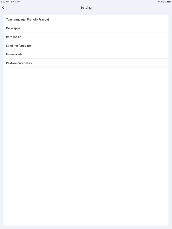 Learn Spanish - For Beginners iPad screenshot 5 - Education app