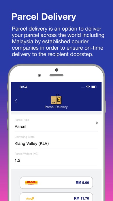 Parcel365 Screenshot