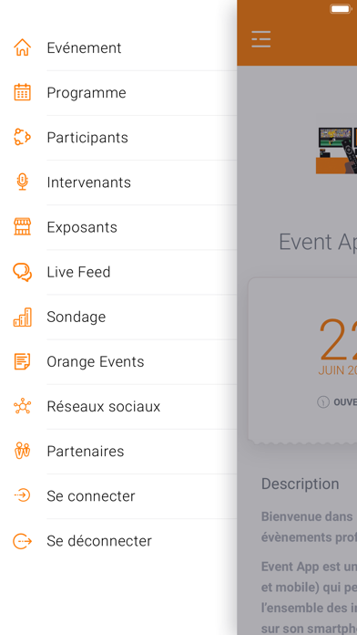 Event App by Orange screenshot 3