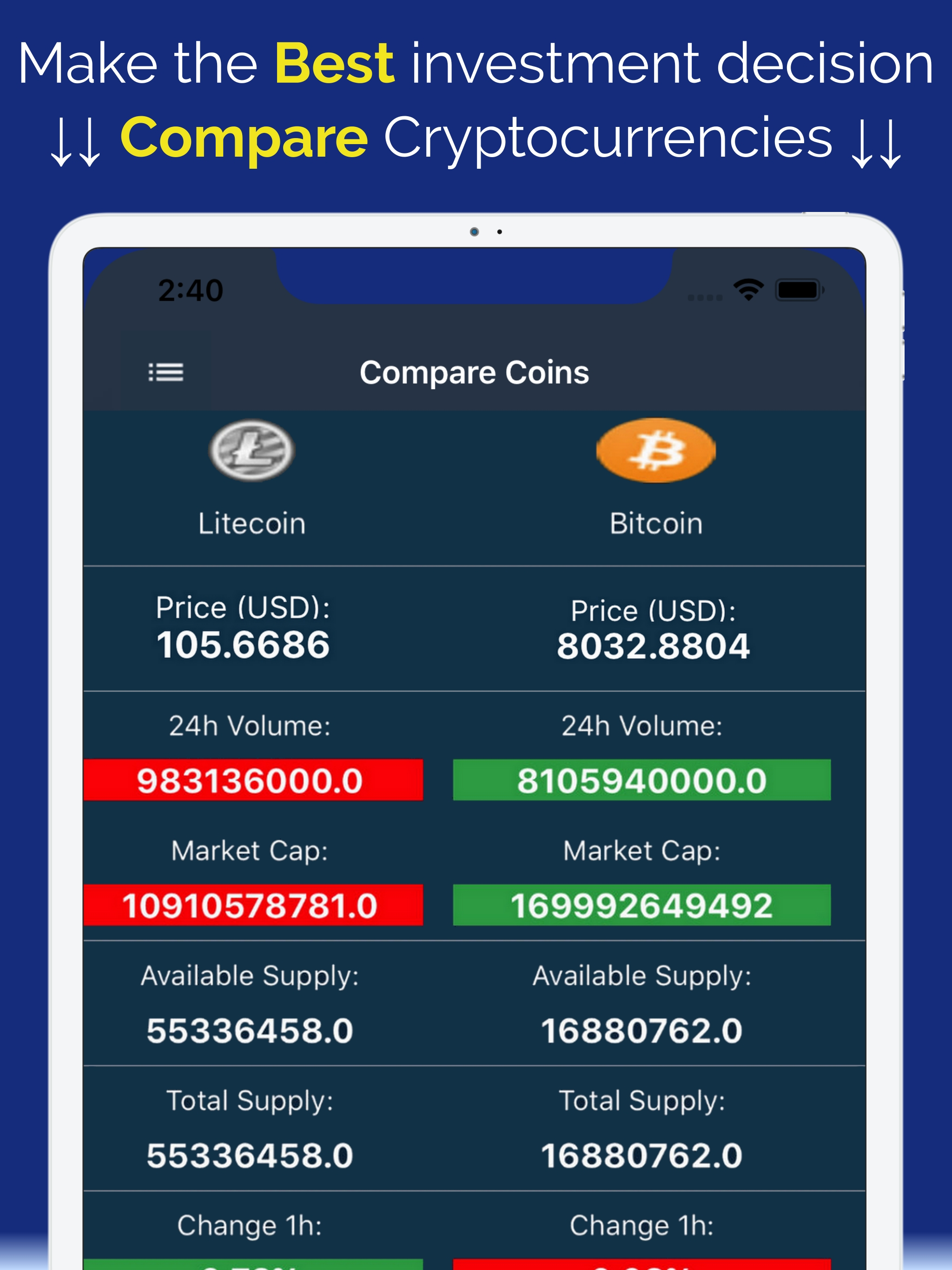 Coin Markets - Crypto Tracker screenshot 8